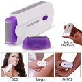Painless Yes Finishing Touch Hair Remover – Rechargeable Face & Body Trimmer – Instant & Safe Shaver for Women & Men – Portable Epilator.
