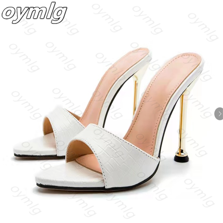 Summer%20women%20sandals%20snake%20print%20Strappy%20Mules%20high%20heels%20Slippers%20Sandals%20flip%20flops%20Pointed%20toe%20Slides%20Party%20shoes%20Woman%20House%20Foocus%20-%20Image%203