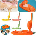 Dumpling Maker - Convenient Tool For Making Perfect Dumplings And Momos - Features 2-In-1 Design For Easy Use. 