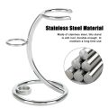 Beard Men's Shaving Razor And Brush Stand Shaver Stainless Steel Holder Stand Kit Pro Rack Tools For Barber Shop. 