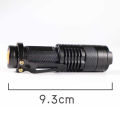1/3PCS Portable Zoom Flashlight Modes Telescopic Zoom Battery Ultra-bright Flashlights Outdoor Camping Light. 