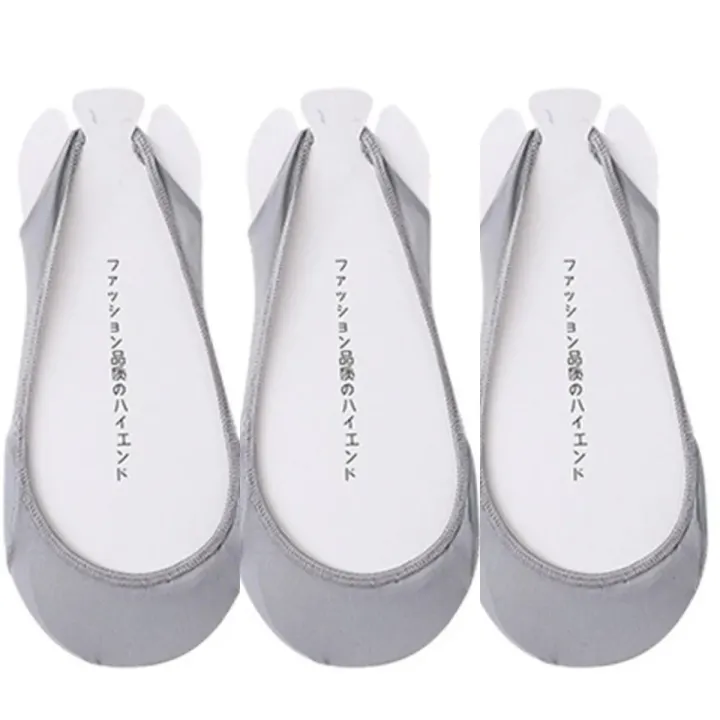 1/3/5%20Pairs%20Invisible%20Boat%20Socks%20Women%20Summer%20Silicone%20Non-Slip%20Socks%20for%20High%20Heels%20Shoes%20Ice%20Silk%20Thin%20Half-Palm%20Suspender%20New%20-%20Image%207