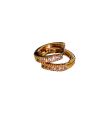 Gold Plated Hoop Earrings with Diamond Stud – Buy 2 Get 1 Free Offer | Stylish Women’s Jewelry. 