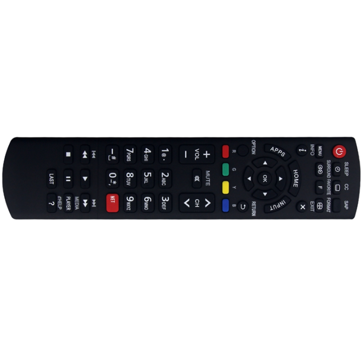 1%20Piece%20N2QAYB000926%20Remote%20Control%20Replaced%20Black%20ABS%20for%20TV%20LED%20LCD%20Smart%20HDTV%20TC-39AS530%20TC39AS530U%20TC-40AS520%20TC40AS520U%20-%20Image%203