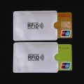 Metallic Rfid Card Holder NFC Blocking Reader Id Case. 