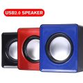Portable Mini Computer Speaker Wired Small Speakers Universal Stereo Sound Surround For Home PC Desktop Laptop Notebook.