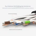 CHOSEAL Cat7 RJ45 Ethernet LAN Network Cable 10Gbps 30AWG STP Network Patch Cord For Router PC RJ45 CAT 7 Net Cable. 
