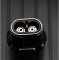 Metal Double Flame Windproof Lighter Large Flame Lighter Jet Flame Lighter Gadgets For Men. 