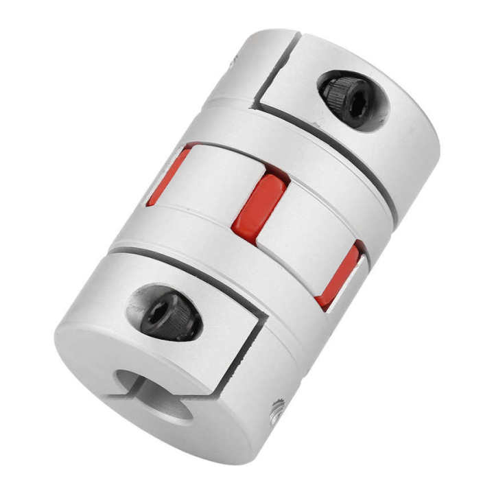 Flexible Spider Shaft Coupling OD40mm x L66mm CNC Stepper Motor Coupler ...