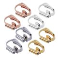 【Beiver Jewelry Store 】1 Pair Clip-on Earring Jewelry Findings for None Ears.