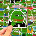 10/50Pcs Sad Frog PEPE Funny Graffiti Stickers For Phone Skateboard Helmet Gift Bicycle Notebook Car DIY Sticker Kids Toy. 
