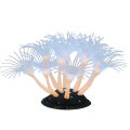 Glowing Artificial Coral Decorations Aquarium Fish Tank Ornaments Glowing Effect Aquarium Decor Silicone Artificial Coral Plant.