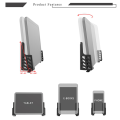 JOUYI 4X Tablet PC Mobile Phone Wall Mount Holder Dual Card Slot Mobile Phone Bracket Adjustable Angle.