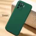 For OPPO F19 Pro Liquid Silicone Soft Gel Rubber Shockproof Cover Phone Case - Phone Back Cover. 