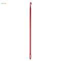 10xAfghan Crochet Hook Knitting Needle Hand Knit Tool With Hole 4 mm Red Yellow Random. 