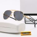 European and American Foreign New Sunglasses Men and Women Square Fan Family Head Sunglasses Classic Travel Fashion Glasses 2236. 