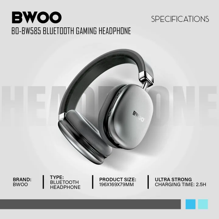 BWOO%20BO-BW585%20Over%20Ear%20Bluetooth%20Grey%20Noise%20Cancelling%20Gaming%20Headphone%20-%20Image%204
