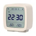 Qingping Smart Bluetooth Digital Alarm Clock with Multiple Alarms, with Temperature and Humidity Display for Bedroom,Table Clock. 