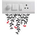 5-Piece Transparent Decorative Stickers - Multi-Use Design. 
