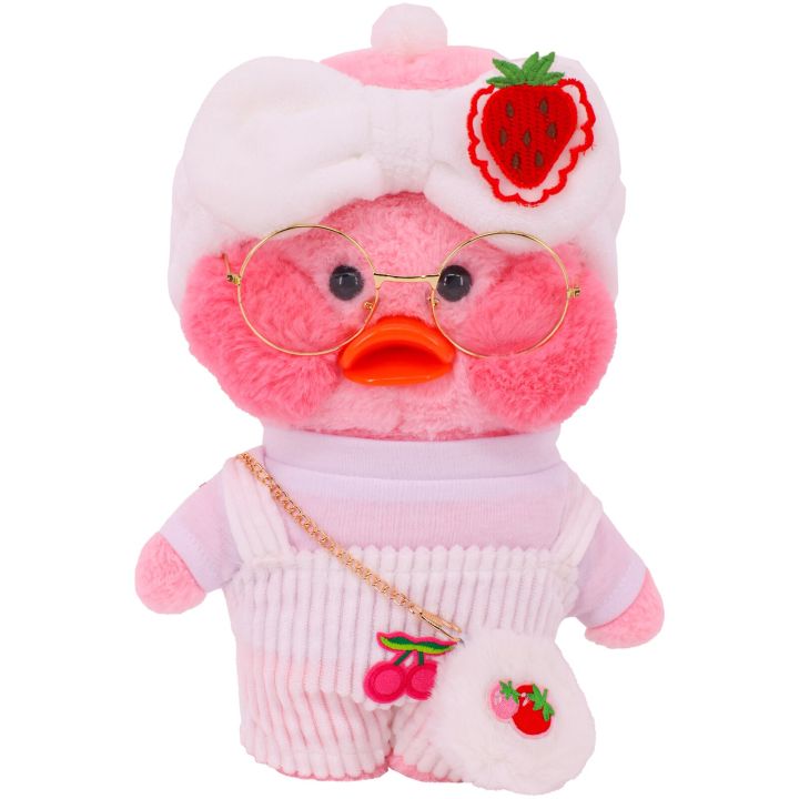 White%20Doll%20Clothes%20Dress%20Sweater%20Hat%20Uniform%20Fit%2030cm%20Lalafanfan%20Yellow%20Duck%20Doll%20Children's%20Toy%20Girl%20Gift%20Duck%20Doll%20Accessories%20-%20Image%207