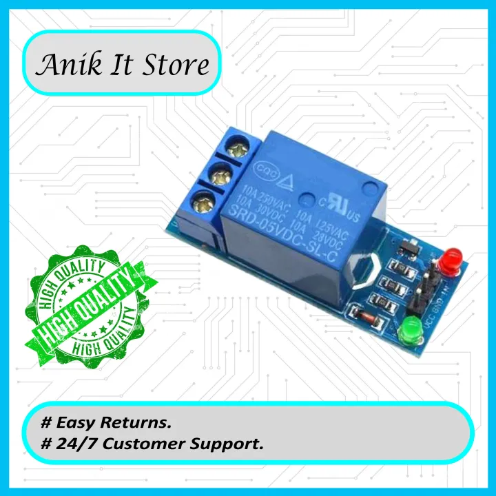 1 Channel Relay Module For Arduino Based Project | Daraz.com.bd