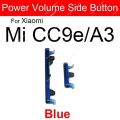 For Xiaomi Mi A3 CC9E MiA3 Power Button ON OFF Volume Up Down Side Button Key Repair Parts.