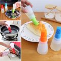 1 piece silicone barbecue brush bottle for cooking with honey oil..