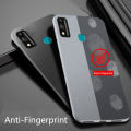 Biruiqu For Huawei Honor 9X Lite Shockproof Anti Slip Soft TPU Sandstone Matte Back Case Cover.