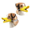 Canack Animal Veterinary Pet Anti-Bite Cute Puppy Dog Soft Silicone muzzles S M L. 