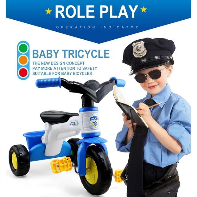 Royal bike 3 Wheeler Ride On Tricycle for 1.5-4 Years Kids