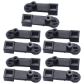 Swirl Valve Arm-10 x Intake Manifold Swirl Valve Arm (Right and Left)-black. 