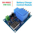 XH M602 Digital Battery Charging Controller Module Battery charge Protection circuit - Auto Cut charge protection circuit Battery Charging Control Switches Protection Board for 3.7v to 120v DC.