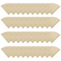 Raw wood pulp coffee filter paper hand-washed filter paper fan-shaped cone filter drip coffee pot V60 filter paper 1-4 people.