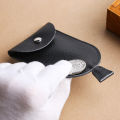 Leather Multi-Functional Key Case Pull-out Mini Small and Simple Key Bag Large Capacity Unisex Car Key Universal. 
