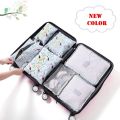 Cosyde 7Pcs/set Trip Luggage Organizer Clothes Finishing Kit Storage Bag Cosmetic Toiletrie Storage Bag Home Travel Accessories.