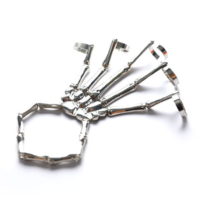 Punk%20Skeleton%20Hand%20Bone%20Five%20Finger%20Ring%20Bracelet%20Adjustable%20Halloween%20Bracelet%20-%20Image%202