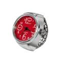 Finger Watch Mini Adjustable Elastic Strap Quartz Movement Jewelry Clock Women Men Finger Watch Daily Wear Finger Ring Watch.