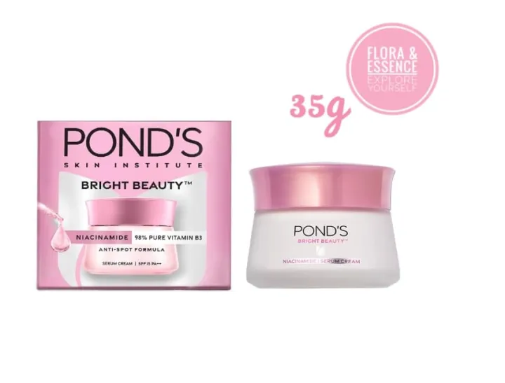 POND'S%20Bright%20Beauty%20Anti-Spot%20Serum%20Cream%20with%20Niacinamide%20and%20SPF%2015%20PA++,%20Fades%20Dark%20Spots%2035gm%20-%20Image%202