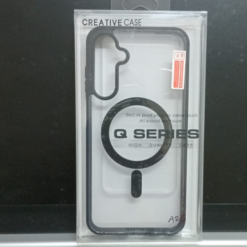 For%20Samsung%20Galaxy%20A16/A54/A55/A15/A25/S24/S24FE/S23/S23FE/A17/A26/A56/A36/A35%20Mobile%20Cover%20MagSafe%20Compatible%20Shockproof%20Transparent%20Slim%20Fit%20Wireless%20Charging%20supported%20Frosted%20Border%20Phone%20Back%20Case%20Mobile%20Cover%20-%20Image%205