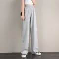 Women's pants female streetwear joggers oversize high waisted Korean style Fashion wide leg sweatpants baggy. 