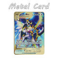 Pokemon 183200 High Mach HP Raichu English Japanese Spanish Metal Giant Card Mewtwo PikachuGx Charizard Vmax Collection Card. 
