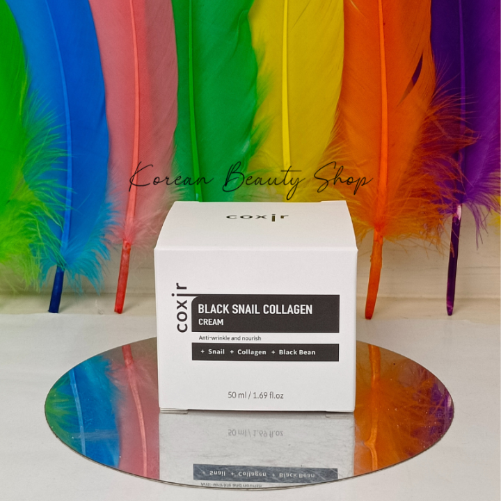 Coxir%20Black%20Snail%20Collagen%20Cream%20-%20Image%202