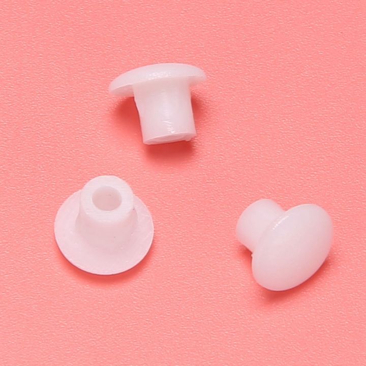 Plastic%20Round%20Shaped%20Cover%20Screw%20Cap%20Lid%20White%20100Pcs%20for%205mm%20Dia%20Hole%20-%20Image%208