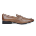 Apex Dark Brown Leather Penny Loafer For  Men. 