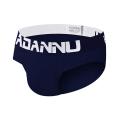 (1 Pieces) ADANNU Sport Cotton Underwear Men Jockstrap Briefs U Convex Men Underpants Male Panties Patchwork Mens Innerwear AD127. 