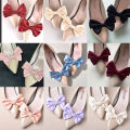 1Pair Bow Shoe Clip Wedding Shoes High Heel Decoration Women Bride Charm Shoe Buckle Decor Clips Shoes Accessories.