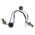 2PCS Car Rear Taillight Lamp Socket & Wiring Harness for 2011-2014 92450-3Q000 Replacement.