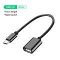 【Sunflower EGR】Type USB C Adapter Type-C Female Cable Flash Drive Reader Mouse Gamepad Tablet usbc Mobile Phone USB 2.0 Connector.