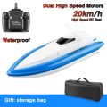 2.4G 20km/h RC Boat RC Toy Remote Control Boats with Bag.