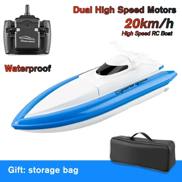 2.4G%2020km/h%20RC%20Boat%20RC%20Toy%20Remote%20Control%20Boats%20with%20Bag%20-%20Image%206